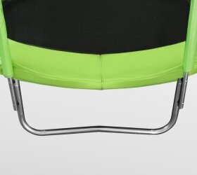 Батут Arland 8FT с внешней страховочной сеткой и лестницей (Light green)