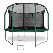 Батут премиум Arland 12FT с внутренней страховочной сеткой и лестницей (Dark green) Батут премиум Arland 12FT с внутренней страховочной сеткой и лестницей (Dark green)