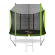 Батут Arland 10FT с внешней страховочной сеткой и лестницей (Light green)