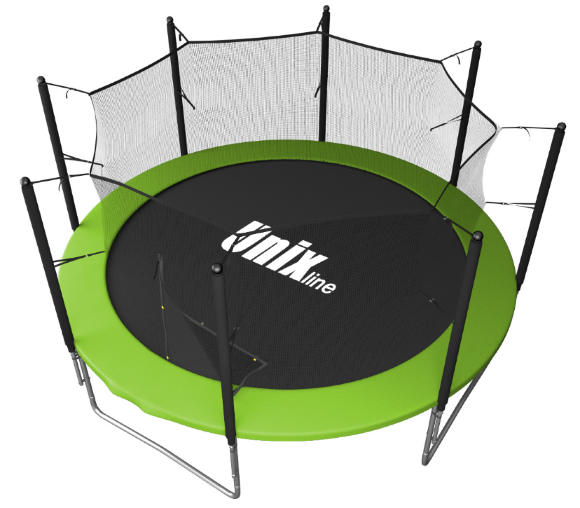 Батут UNIX line Simple 12 ft Green (inside)