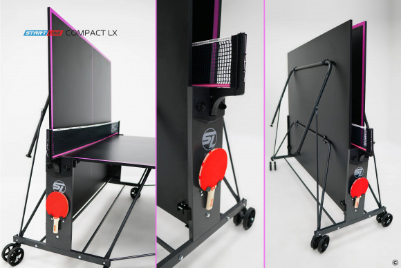 Теннисный стол Start Line Compact LX Black