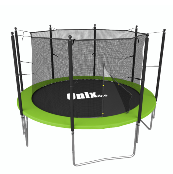 Батут UNIX line Simple 8 ft Green (inside)