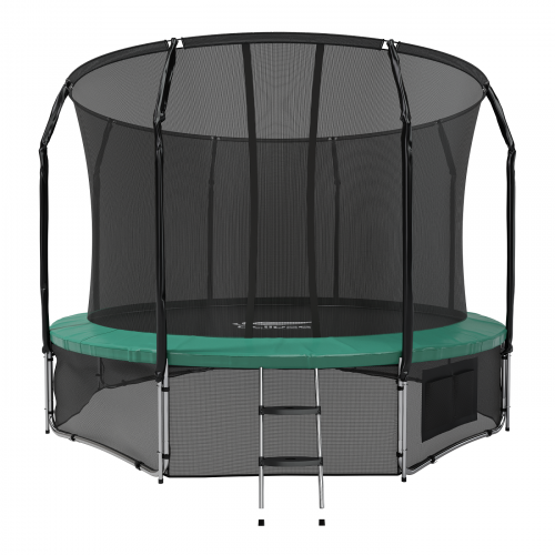 Батут Eclipse Space Twin Green/Orange 12FT Батут Eclipse Space Twin Green/Orange 12FT